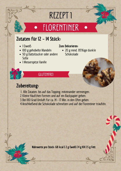 Süße Weihnachten – Dein gesundes Weihnachts-Backrezepte-Ebook
